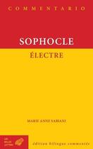 Couverture du livre « Electre » de Sophocle aux éditions Belles Lettres