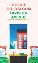 Couverture du livre « Division avenue » de Goldie Goldbloom aux éditions Christian Bourgois