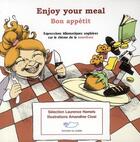 Couverture du livre « Enjoy your meal (Bon appétit) » de Amandine Ciosi et Laurence Hamels aux éditions Jasmin