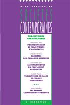 Couverture du livre « SOCIETES CONTEMPORAINES t.29 : trajectoires, cheminements » de Societes Contemporaines aux éditions L'harmattan