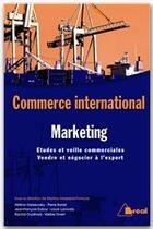 Couverture du livre « Commerce international ; marketing » de Massabie aux éditions Breal