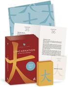 Couverture du livre « Coffret l'incarnation : 125 cartes pour avancer ; 125 pages pour être » de Marie-Pierre Dillenseger aux éditions Mamaeditions