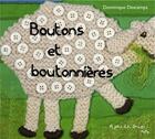 Couverture du livre « Boutons et boutonnières » de Dominique Descamps aux éditions A Pas De Loups
