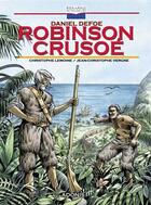 Couverture du livre « Robinson Crusoë » de Daniel Defoe aux éditions Glenat