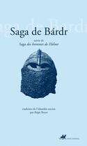 Couverture du livre « Saga de Bárdr ; saga des hommes de Hólmr » de Regis Boyer aux éditions Editions Anacharsis