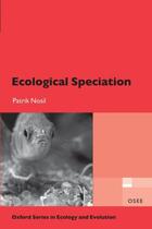 Couverture du livre « Ecological Speciation » de Nosil Patrik aux éditions Oup Oxford