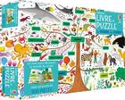 Couverture du livre « Le monde du vivant : coffret livre et puzzle » de Alice James et Mara Hernandez aux éditions Usborne