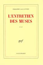 Couverture du livre « L'entretien des muses : Chroniques de poésie » de Philippe Jaccottet aux éditions Gallimard