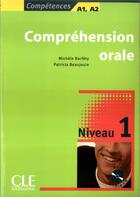 Couverture du livre « Comprihension orale + cd audio dibutant collection compitences » de Barfety/Beaujoin aux éditions Cle International