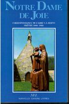 Couverture du livre « Notre-dame de joie » de V.A Berto aux éditions Nel