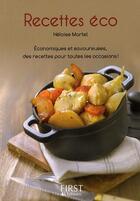 Couverture du livre « Recettes éco » de Heloise Martel aux éditions First