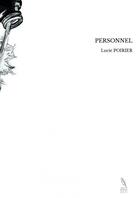 Couverture du livre « PERSONNEL » de Lucie Poirier aux éditions Thebookedition.com