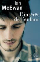 Couverture du livre « L'intérêt de l'enfant » de Ian Mcewan aux éditions A Vue D'oeil