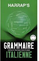 Couverture du livre « Grammaire italienne (édition 2009) » de  aux éditions Harrap's