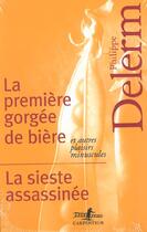 Couverture du livre « Coff Delerm 5/02 2v » de Delerm Philippe aux éditions Gallimard