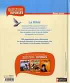 Couverture du livre « La Bible » de Dennis Doyle aux éditions Nathan