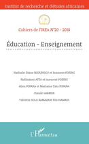 Couverture du livre « Cahiers de l'IREA Tome 20 : éducation - enseignement (édition 2018) » de Cahiers De L'Irea 20 aux éditions Editions L'harmattan