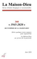 Couverture du livre « La maison-dieu - numero 300 