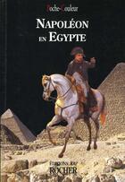 Couverture du livre « Napoleon en egypte » de Anonyme aux éditions Rocher