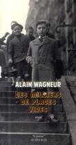 Couverture du livre « Des milliers de places vides » de Alain Wagneur aux éditions Actes Sud
