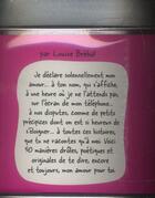 Couverture du livre « 50 manières de dire je t'aime » de Louise Brehal aux éditions Marabout
