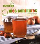 Couverture du livre « Mes confitures » de Lucette Hoisnard et Anne-Marie Combettes aux éditions Saep