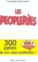 Couverture du livre « Les Peopleries » de Fabien Lecoeuvre et Cyril Hanouna aux éditions Lagune