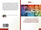 Couverture du livre « Analyse des procedures d'accompagnement pour le developpement des pme » de  aux éditions Editions Universitaires Europeennes