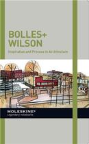 Couverture du livre « Bolles + wilson » de Moleskine aux éditions Moleskine