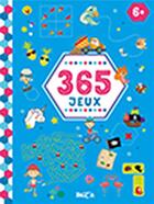 Couverture du livre « 365 jeux 6+ » de  aux éditions Le Ballon