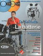 Couverture du livre « Je débute la batterie » de Jean-Philippe Fanfant aux éditions Hit Diffusion