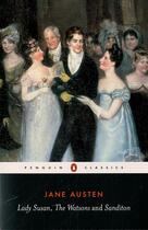 Couverture du livre « Lady susan, the watsons, sanditon » de Jane Austen aux éditions Adult Pbs
