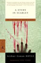 Couverture du livre « A study in scarlet » de Arthur Conan Doyle aux éditions Adult Pbs