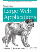 Couverture du livre « Developing large web applications » de Kyle Loudon aux éditions O'reilly Media