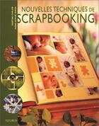 Couverture du livre « Scrapbooking, nouvelles techniques » de Simon Carlier aux éditions Mango