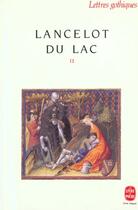 Couverture du livre « Lancelot du lac Tome 2 » de Anonyme aux éditions Le Livre De Poche