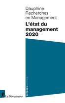 Couverture du livre « L'état du management 2020 » de Dauphine Recherches En Management aux éditions La Decouverte