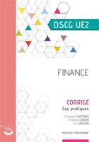 Couverture du livre « Finance ; corrigé ; cas pratiques du DSCG UE2 (2e édition) » de Christiane Corroy et Christophe Casteras et Severin/Eric aux éditions Corroy