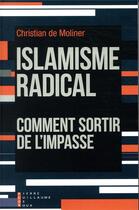 Couverture du livre « Partition ; remède à l'islamisation ? » de Christian De Molinier aux éditions Pierre-guillaume De Roux
