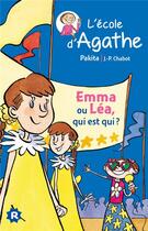 Couverture du livre « L'école d'Agathe » de Pakita/Chabot aux éditions Rageot