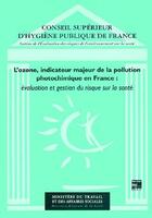 Couverture du livre « Ozone, indicateur majeur de la pollution photochimique en france : evaluation et gestion des risques » de Cshpf aux éditions Tec Et Doc