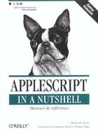 Couverture du livre « Applescript In A Nutshell » de Bruce Perry aux éditions O Reilly France