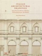 Couverture du livre « Italian architectural drawings from the cronstedt collection in the national museum » de Bortolozzi Anna aux éditions Hatje Cantz