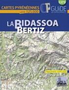Couverture du livre « La bidassoa-bertiz - cartes pyreneennes » de Miguel Angulo aux éditions Sua