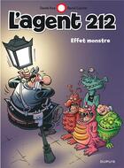 Couverture du livre « L'agent 212 Tome 28 : effet monstre » de Daniel Kox et Raoul Cauvin aux éditions Dupuis