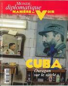 Couverture du livre « Maniere de voir n 155 cuba octobre/novembre 2017 » de  aux éditions Maniere De Voir