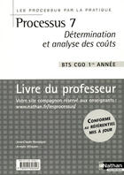 Couverture du livre « Processus 7 determination et analyse des couts les processus par la pratique livre du professeur » de Noussigue/Villaume aux éditions Nathan