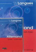 Couverture du livre « TV langues : allemand, lycée, post-bac, n° 37 » de  aux éditions Reseau Canope