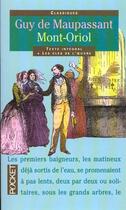 Couverture du livre « Mont Oriol » de Guy de Maupassant aux éditions Pocket