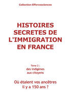 Couverture du livre « Histoires secrètes de l'immigration en France t.2 » de Odile Alleguede aux éditions Midinnova